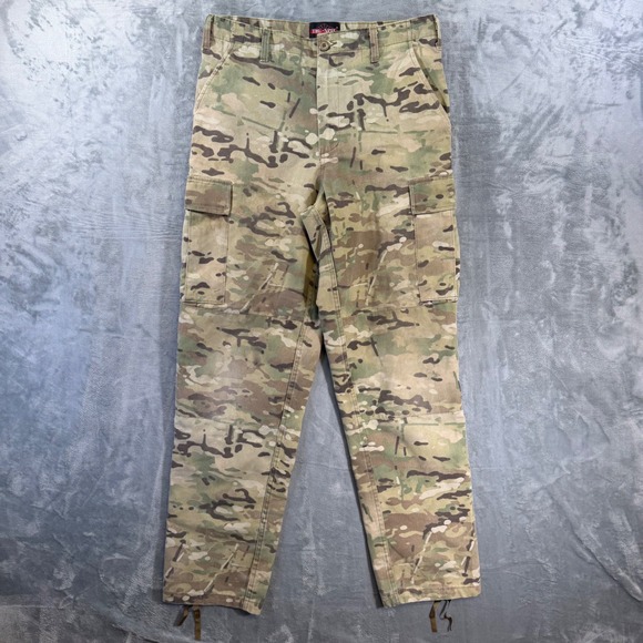 tru-spec Other - TRU SPEC Military Camo Cargo Pants Men's Size Medium Long Brown Camouflage Pants
